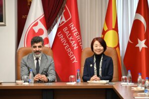 Çin Halk Cumhuriyeti Büyükelçisi Jiang Xiaoyan Üniversitemizi Ziyaret Etti